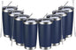 MEWAY 20oz Tumbler 8 Pack Double Wall Vacuum Insulated Travel Mug Bulk by MEWAY