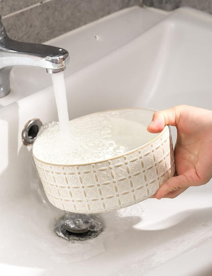 Ceramic Dog Bowls, Dog Food Bowls Water Bowl, 6.5inch Dogs Dishes - Image 4