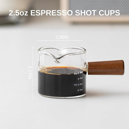 Olvini Espresso Cups 2.5oz, Espresso Accessories, Espresso Shot Cups - Image 3