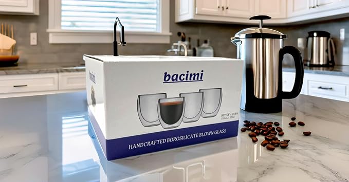 Bacimi® Double Wall Insulated Coffee Mugs - Image 7