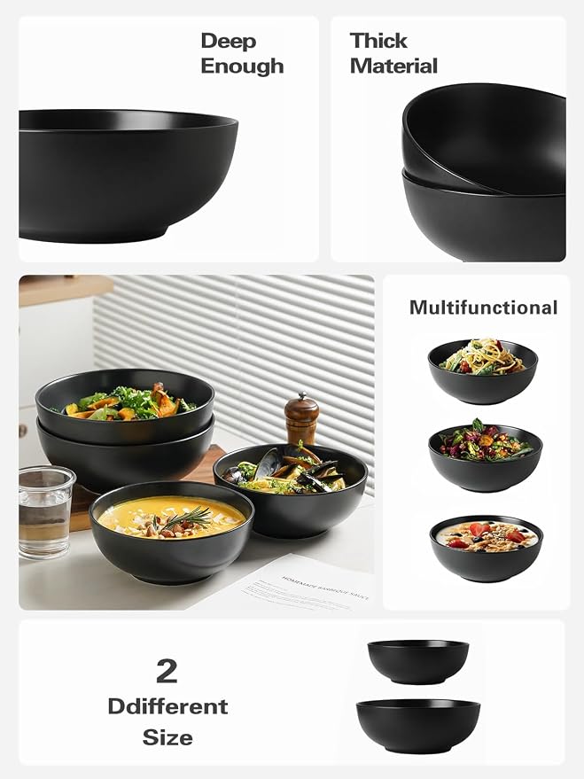 Kanwone Large Serving Bowls - Image 3