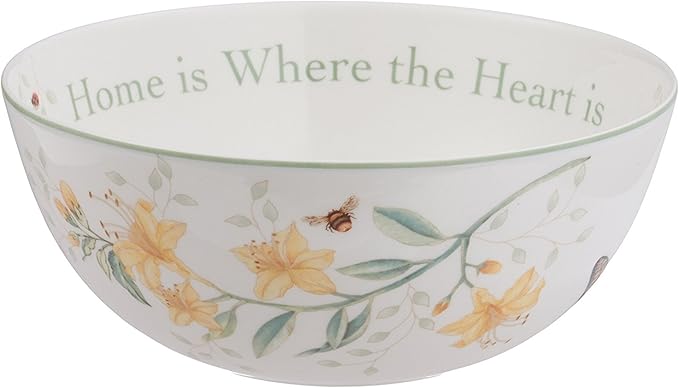 Lenox Butterfly Meadow "Home Is Where The Heart Is" Serving Bowl by Lenox
