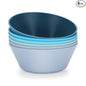 50 Oz Large Cereal Bowls, Unbreakable Wheat Fiber Salad Bowl Sturdy and Stackable Salad Serving Bowls Set, BPA-Free Microwave/Dishwasher Safe, Lightweight for Oatmeal, Snacks, Oatmeal, Snacks