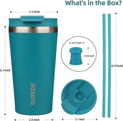 BJPKPK 18 oz Coffee Tumbler - Image 2
