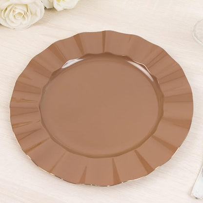 Efavormart 10 Pack Hard Plastic Large Dinner Plates - Image 7