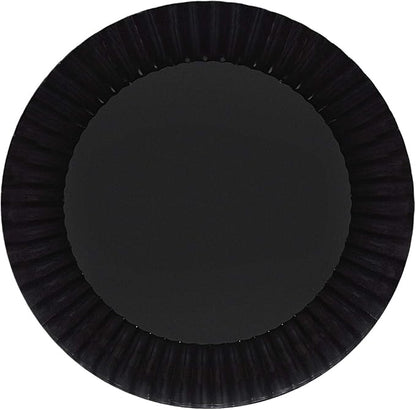 Party Essentials Deluxe Quality Hard Plastic 70 Count Round Party/Dessert Plates by PartyEssentials