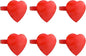 wonlex Valentine’s Day Napkin Rings Set of 6, Dinner Party, Serviette by wonlex