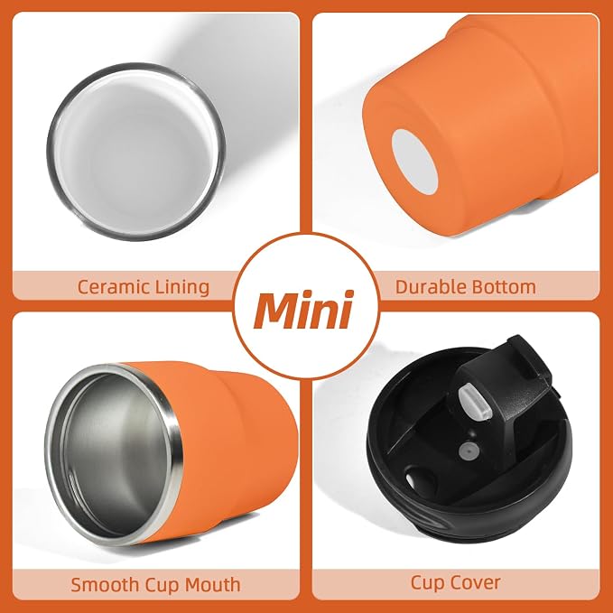 CHLJAR Espresso Cups, 6oz Insulated Espresso Cup Set of 8, Espresso Shot Cups - Image 4
