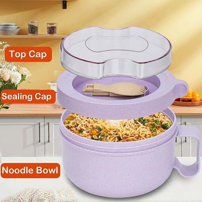 Unbreakable Microwave Soup Mugs - Image 4