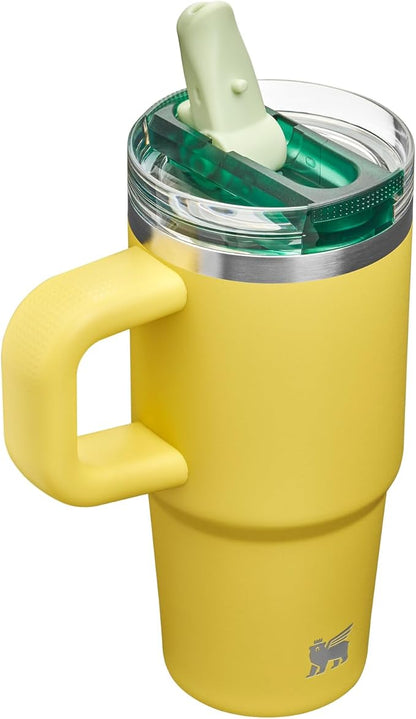 STANLEY Quencher ProTour Flipstraw Tumbler, 14 oz, Daffodil Emerald | Built-In - Image 3
