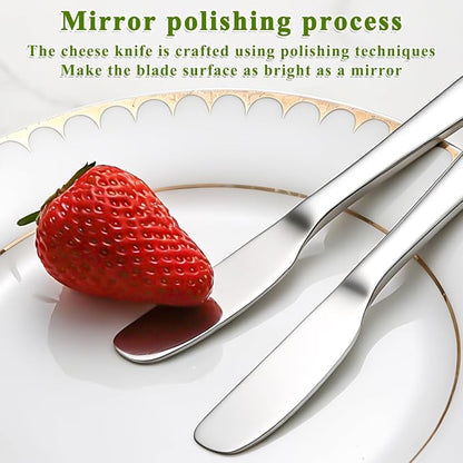 HOMQUEN Stainless Steel Butter Knife, Butter Spreader, Butter Knives, Butter - Image 7