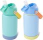12oz Kids Water Bottle 2 Pack, Stainless Steel Insulated Water Bottle by Kerilyn