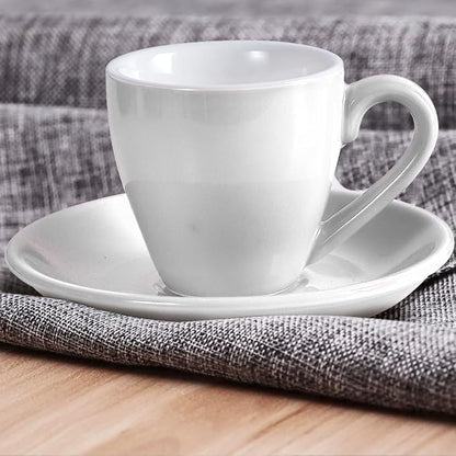 homEdge Porcelain Espresso Shot Cup Set - 80 ml / 2.67 oz - Image 5