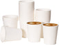 RACETOP 8 oz Disposable Paper Coffee Cups, 300 Pack | Leak-proof Paper by RACETOP