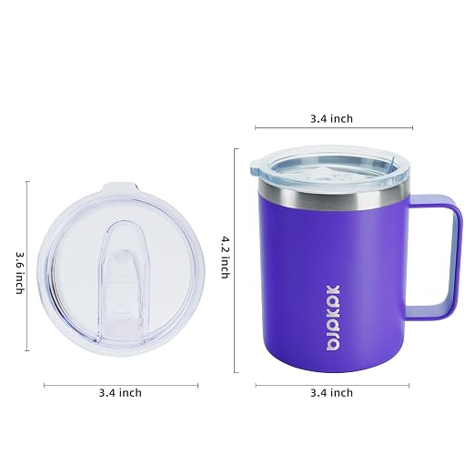 BJPKPK 2PCS Insulated Coffee Mug - Image 3