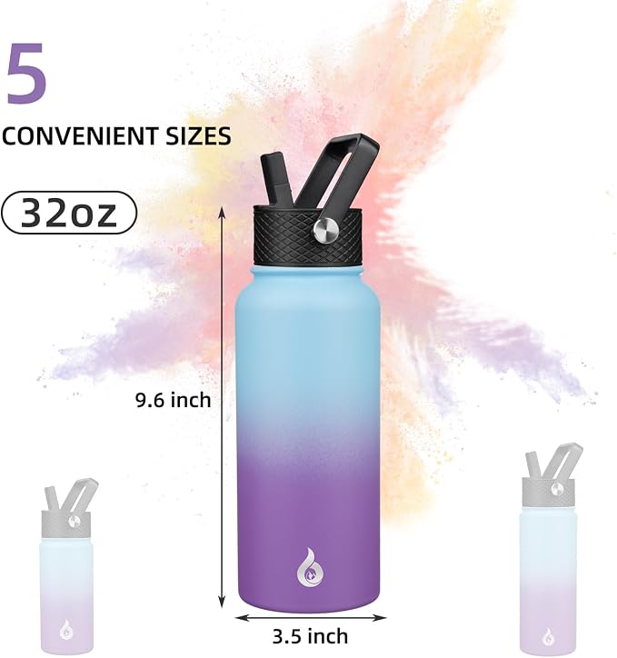 BJPKPK 32oz Insulated Water Bottle - Image 4