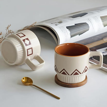 Stackable Coffee Mug Sets of 4 - Image 7