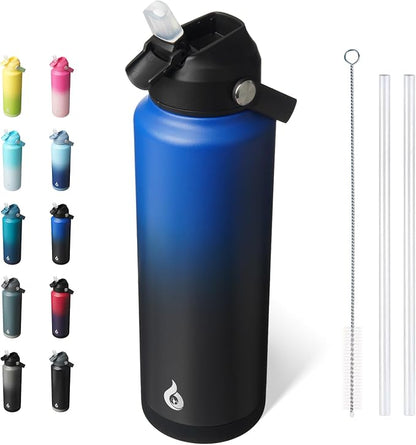 BJPKPK 40oz Insulated Water Bottle, Stainless Steel Bottle by BJPKPK
