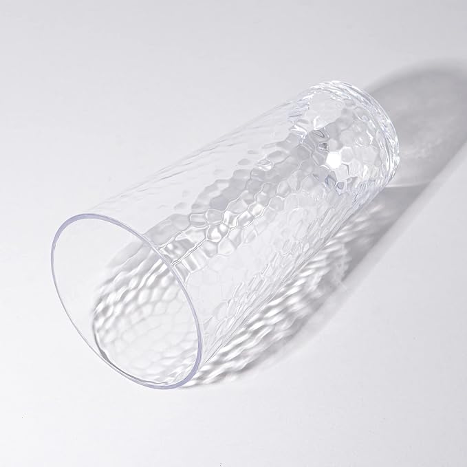 KX-WARE 26-ounce Acrylic Highball Glasses Plastic Tumbler Larger Drinking - Image 3