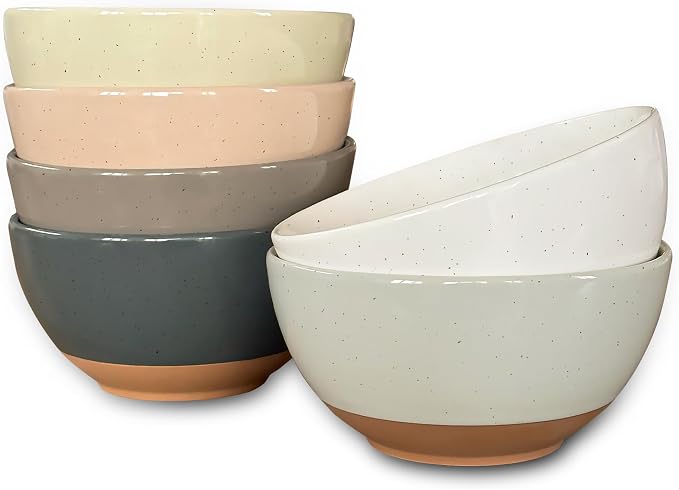 Mora Ceramic Small Dessert Bowls - 16oz by MORA