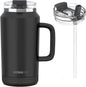 Hydraful 64 oz Tumbler with Handle and Straw by Hydraful