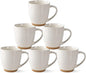 AmorArc 12oz Ceramic Coffee Mugs set of 6, Stylish Coffee Mugs by AmorArc