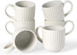 famiware Coffee Mugs Set of 6, Starlight 11 oz Mug Cup Set by Famiware