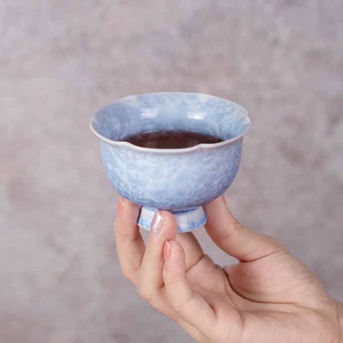 KAMMAK Ceramic Tea & Coffee Cups Set of 2 - Image 5
