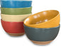 Mora Ceramic Artisan Matte Small Dessert Bowls - 16oz by MORA