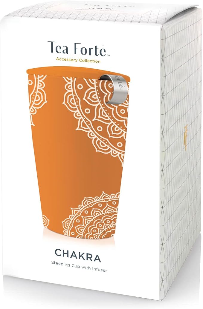 Tea Forte Double-Walled Ceramic Kati Cup, 12 oz | Insulated Ceramic - Image 2