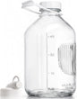 CUCUMI 1 Pack 64 Oz Glass Milk Bottle by CUCUMI