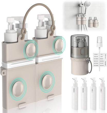 4 in 1 Travel Dispenser Bottle, Travel Toiletry Bottles by Unknown