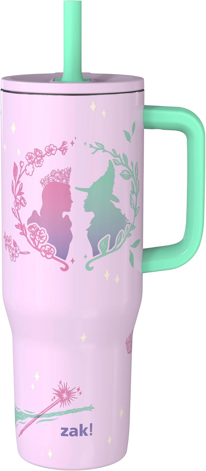 Zak Designs Wicked 30oz Spill-Proof Insulated Stainless Steel Tumbler | BPA Free by ZakDesigns
