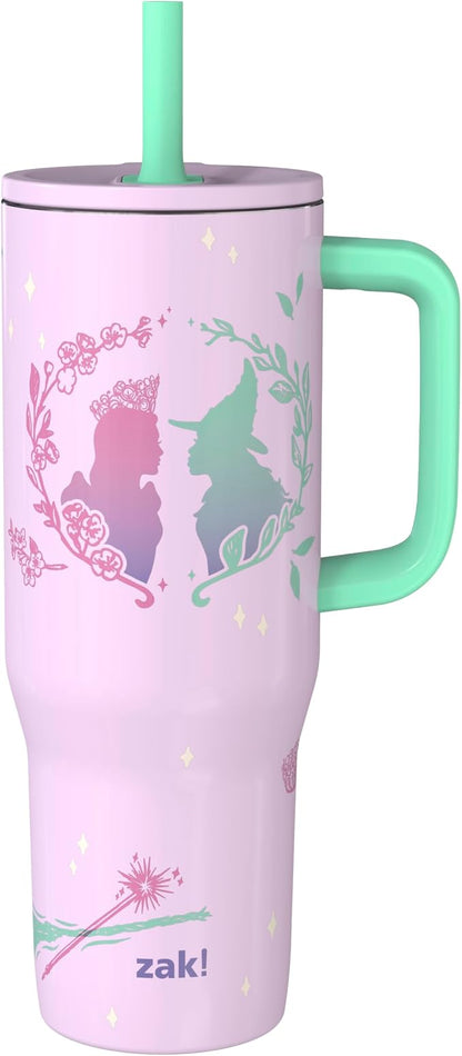 Zak Designs Wicked 30oz Spill-Proof Insulated Stainless Steel Tumbler | BPA Free by ZakDesigns