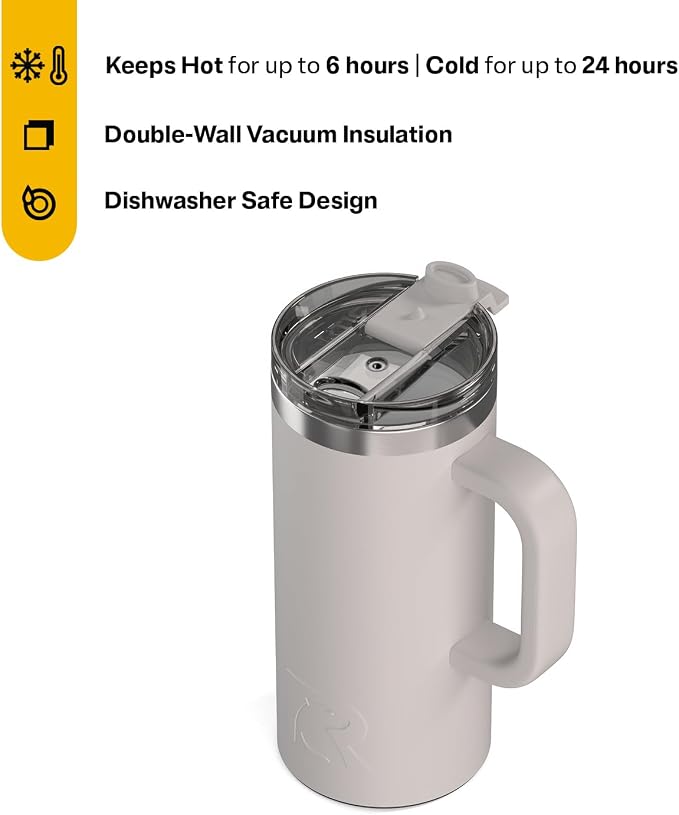 RTIC 16oz Road Trip Travel Mug - Image 2