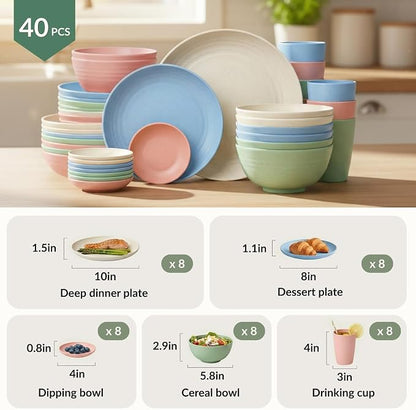 40-Piece Dinnerwave Set Service - Image 2