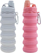 Collapsible Water Bottles Travel water bottle Sports Portable Sport Water by YCTMALL