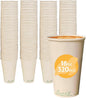 100% Compostable Disposable Coffee Cups Paper Cups Made from Bamboo, by EarthsNaturalAlternative
