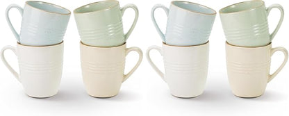 famiware Jupiter Coffee Mugs Set of 4, 14 OZ Coffee Mug, Microwave and by Famiware