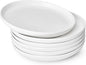 Sweese Porcelain Dessert Plates, 7.4 Inch Lightweight Round Salad Plates Set of by Sweese