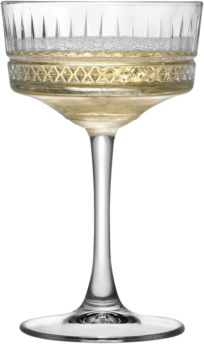 Pasabahce Vintage Coupe Glasses Set Of 6 - Image 4