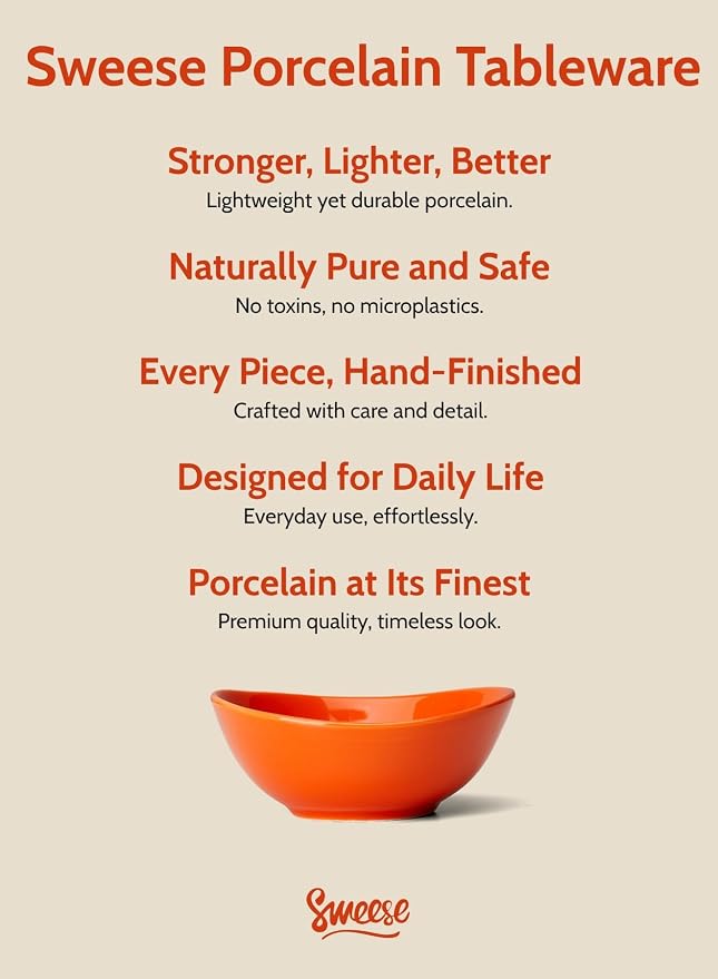 Sweese 4 oz Very Small Porcelain Bowls - Image 7