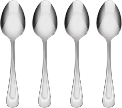 Oneida Satin Sand Dune Everyday Flatware Dinner Spoons, 18/0 Stainless Steel by Oneida