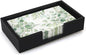 Black Wooden Napkin Holder for Bathroom Paper Hand Guest Towels Holder Tray | by Renawe