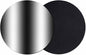 Ombre Black Coasters Set of 2, Modern Minimalist Geometric Gradient Color by PIEPLE