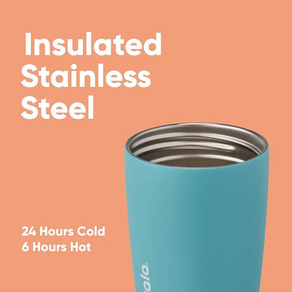 Owala SmoothSip Slider Insulated Stainless Steel Coffee Tumbler, Reusable Iced - Image 4