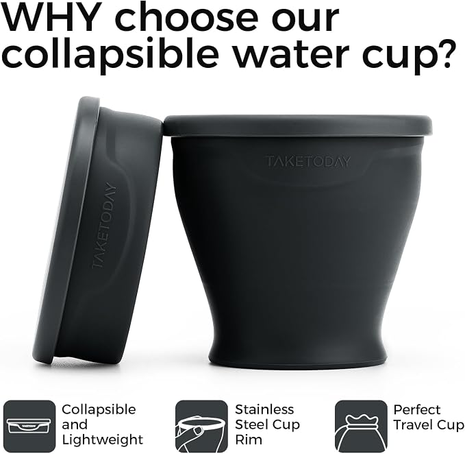 TakeToday Collapsible Cup 8 oz 2-Pack - Image 5
