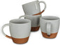 Mora Ceramic Large Latte Mug Set of 4, 16oz by MORA