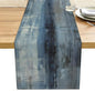 Blue Grey Table Runners Modern Art Farmhouse Linen Table Runners | Dresser by Unknown