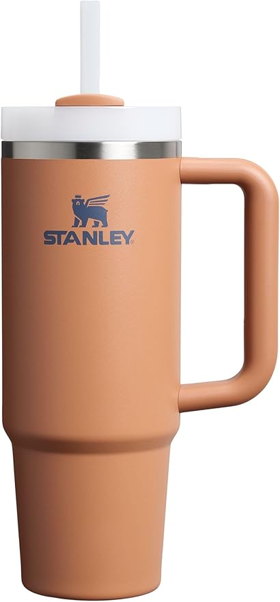 STANLEY Quencher H2.0 Flow State Tumbler, 30 oz, Toast | Handle and Straw | by Unknown